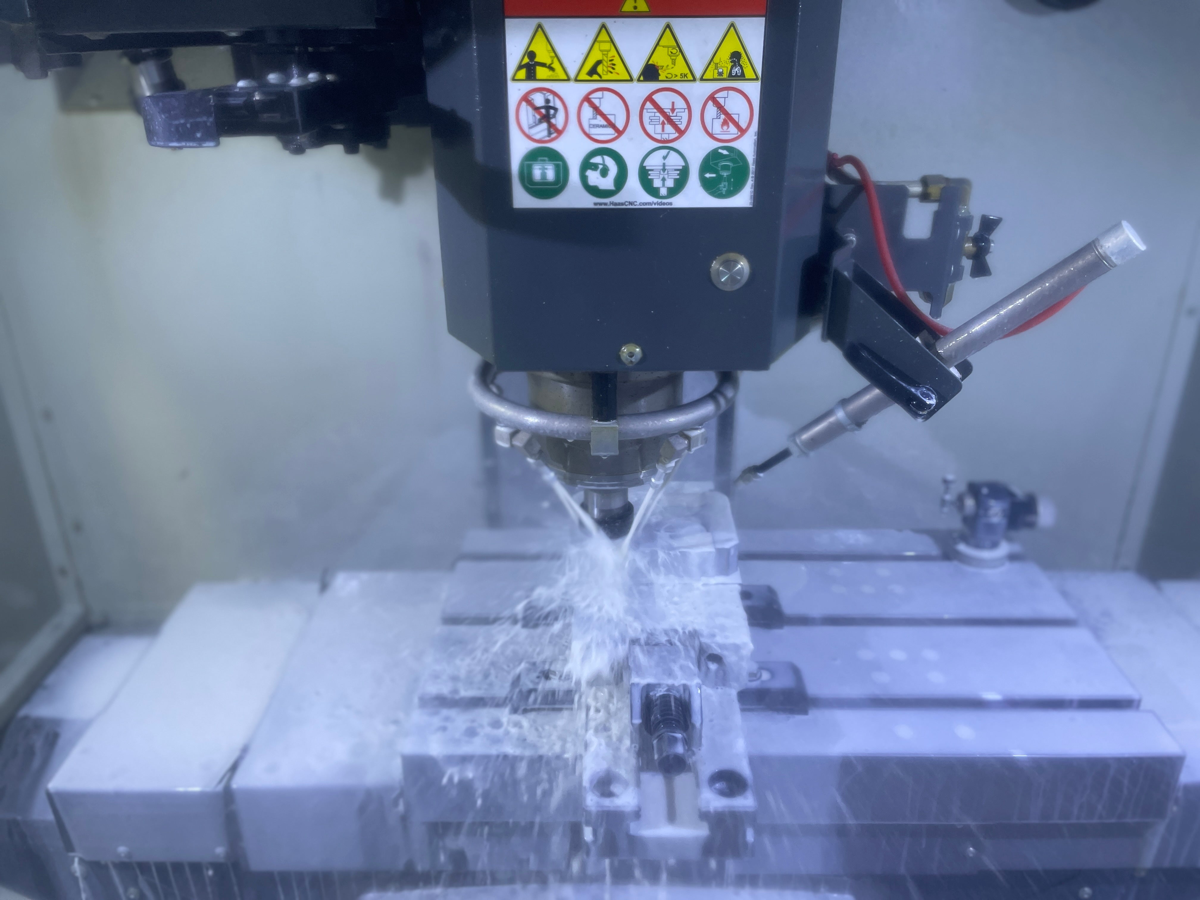 Custom made components in house